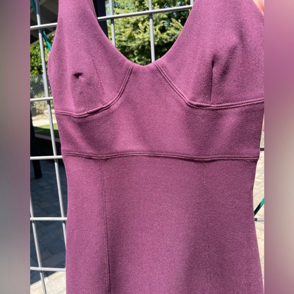 Aritzia Babaton Marsden Dress | Dark Purple/Plum - Picture 3 of 5